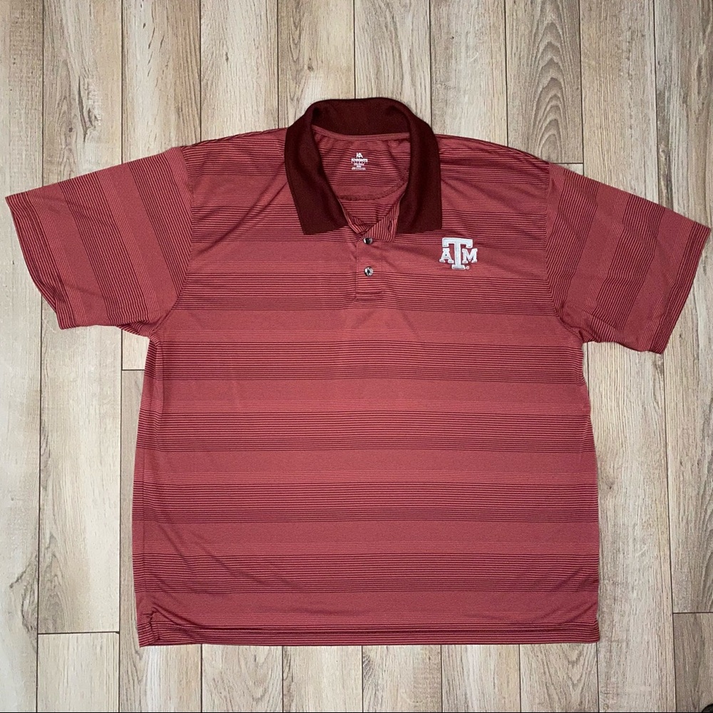 KA Nights Apparel Maroon Texas A&M Polo